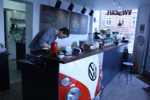 VW Cafe indenfor